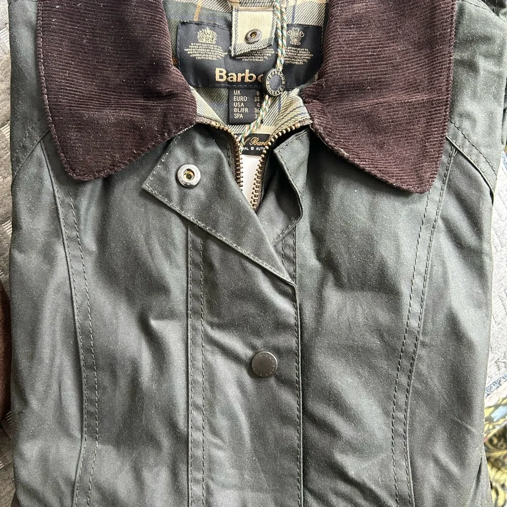 Barbour Women's Dark Green Utility Jacket - Picture 2 of 6